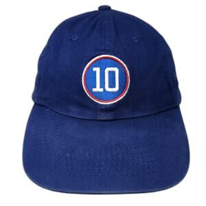 BWM Global Baseball Cap Blue One Size Number 10 Cubs PromoWorks Strapback Hat